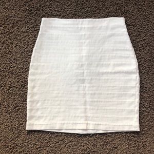 Express white pencil skirt